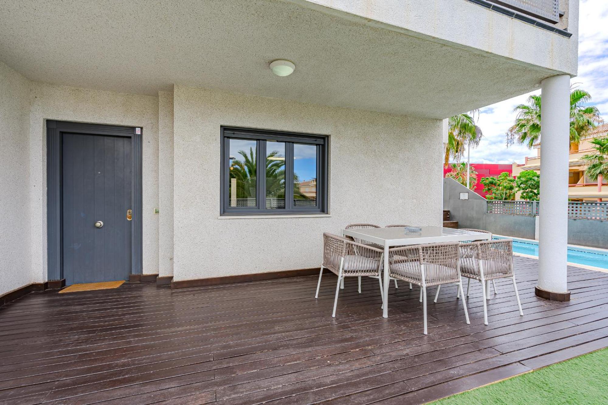 Casa Independiente Con Piscina Privada Costa Adeje  Exterior foto